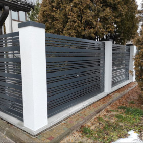 Забор жалюзи алюминиевый планкен  Alubord Design